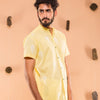 Dimag ki Batti Jali Yellow Shirt (1640753463339)